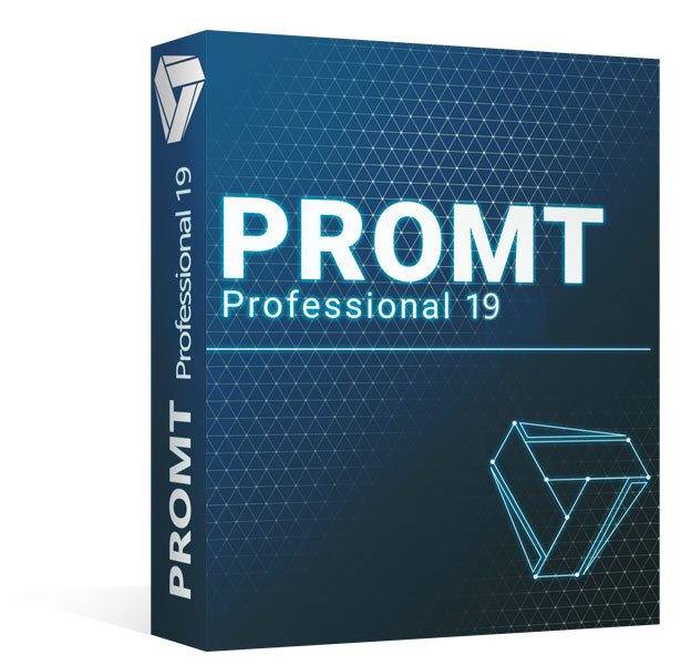 Vyzkoušejte Promt Professional 19 pro své profesionální projekty