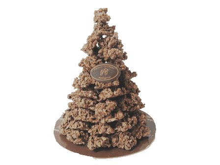 Bûche de Noël ou pièce montée originale