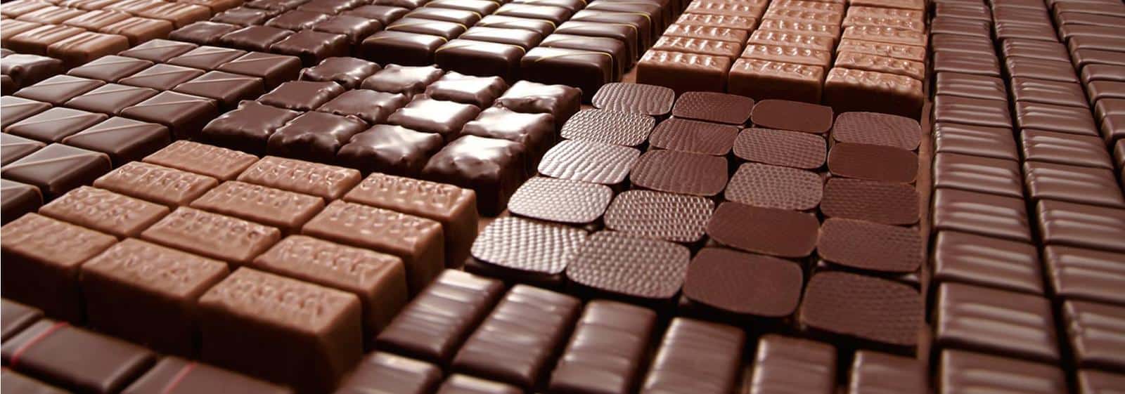 Des ganaches chez Pâtisserie Colbert