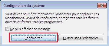Después de deshabilitar el software que se inicia automáticamente cuando se inicia Windows 7, reinicie su computadora