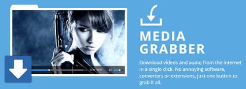 Torch Media Grabber, funkce stahování souborů pro streamování