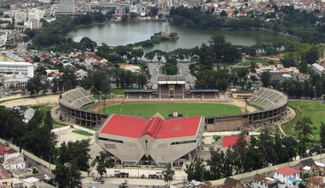 El estadio municipal de Mahamasina, Antananarivo