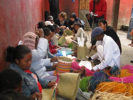 Los bolsos "Vita Malagasy" son, sin embargo, apreciados por los tananarivianos