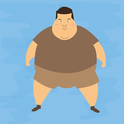 ¿Ver a un hombre gordo sería más "normal" que a una mujer gorda?