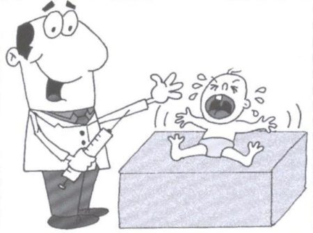Vaccines sting, but they protect against disease!