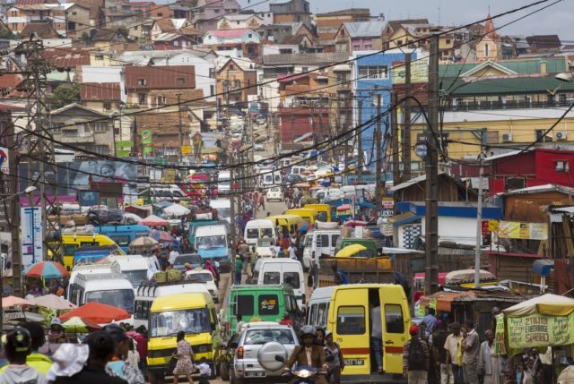 Atascos en Antananarivo