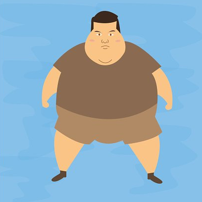 Bylo by tlustého muže víc „normální“ než tlustou ženu?